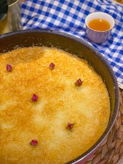 صورة لوصفة الكنافة الاصلية محبوبة الجميع 😍🌷