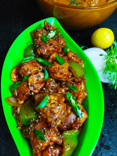 A picture of Chilli Chicken.