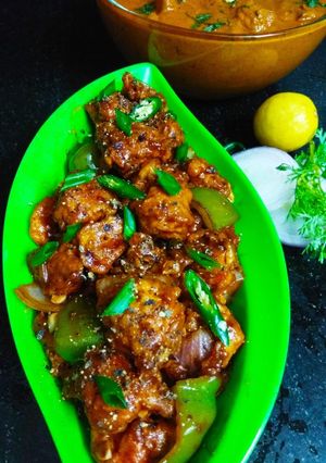 A picture of Chilli Chicken.