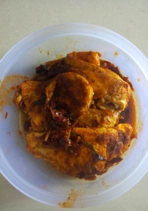 Foto resep Telur celok balado ala lucy's