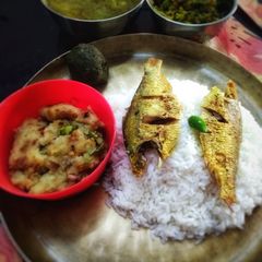 A picture of "Potato bharta" (আলু চোখা) #Cookpad.
