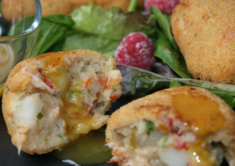 Croquetas de corvina