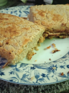 Una foto de Torta de avena y coco