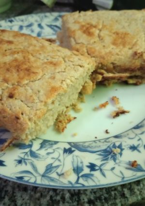 Una foto de Torta de avena y coco