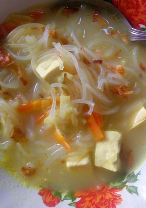 Foto resep KARE SUSU bihun tahu wortel