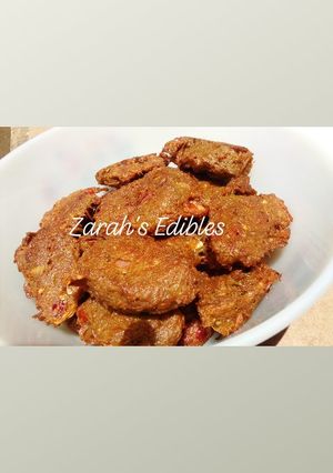 A picture of Yam Fritters.