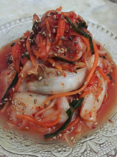 Hình của món Kim chi cải thảo.