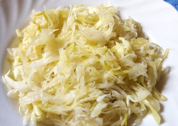 Recipe of Perfect Steamed cabbage