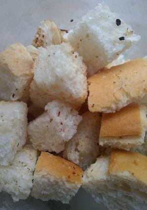Una foto de Croutons