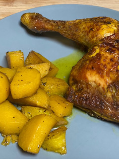 Una foto de Asado de pollo