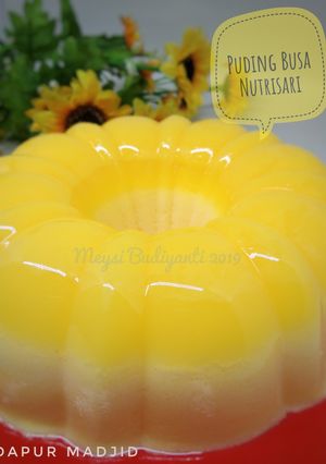 Foto resep Puding Busa Nutrisari Jeruk