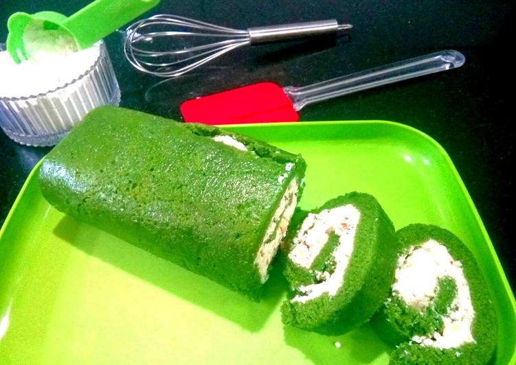 Recipe of Favorite Palak Paneer roll