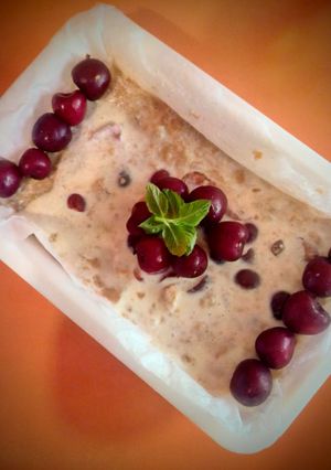 Φωτογραφία της συνταγής Παγωτό cheesecake με κεράσια!