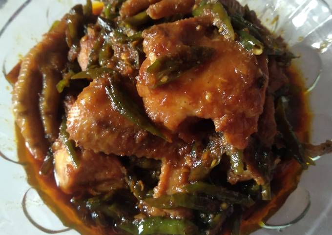 Ayam Kecap Cabe Ijo