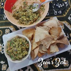 Air Fryer Pita Bread Crisps A picture of Air Fryer Pita Bread Crisps.