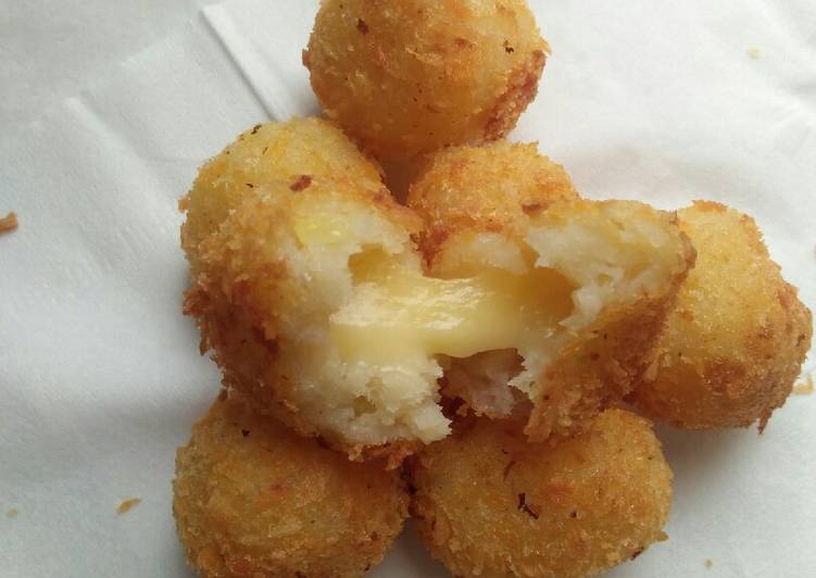 Resep Potato cheese ball yang Enak Banget
