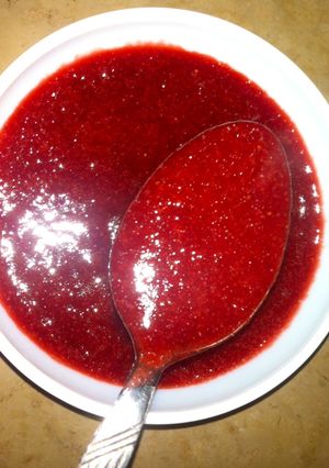 صورة لوصفة صوص الفراولة