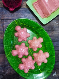 Foto resep Puding Susu Buah Naga