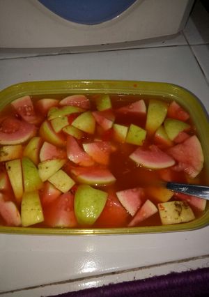 Foto resep Asinan jambu merah