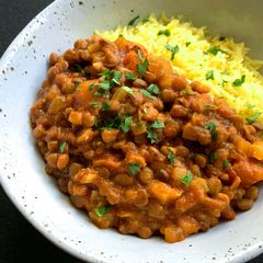 A picture of Lentil Curry.