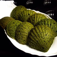 A picture of Japanese Green Tea (Matcha) Madeleine.