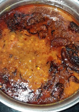 A picture of Masoor Dal Tadka.