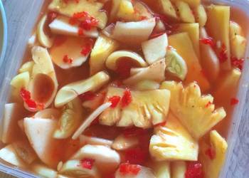 Resep Terbaik Asinan buah Sedap