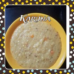 A picture of Dalia ki khichdi.