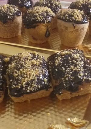 صورة لوصفة مادلان او كاب كيك في الكسكاس 🧁🍹