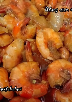 Foto resep Udang asam manis