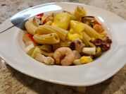 Una foto de pulpo con mayonesa