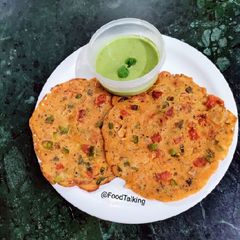A picture of Mixed Chilla Pizza.