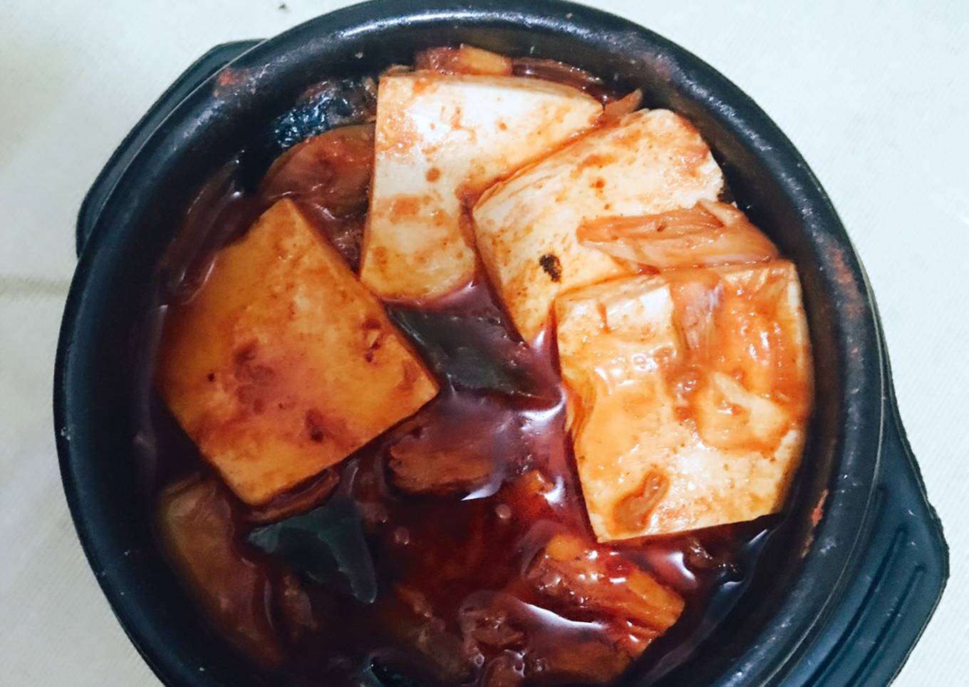 TUNA KIMCHI JJIGAE / SUNDUBU TUNA KIMCHI JJIGAE