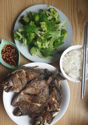 Hình của món Bữa trưa đơn giản cho ngày mưa gió.
