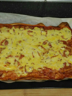 Una foto de Pizza australiana