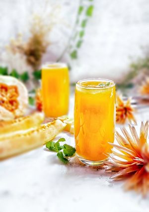ফ্রোজেন বাঙ্গির জুস রেসিপির প্রধান ছবি