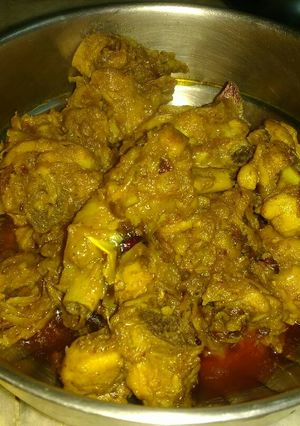A picture of OILY & SPICY chicken.