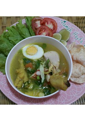 Foto resep Soto Ayam + Ceker