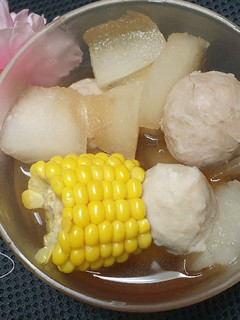 「玉米丸子冬瓜湯」 的食譜成品照片