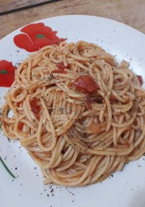 O poză a rețetei Spaghete cu sos 😋.