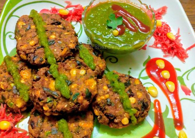 Channa Dal Kebab with Spicy and Sweet Molli Dhaniya Chutney