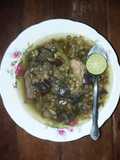 Lentejas y Berenjena en caldo.....🇸🇻
