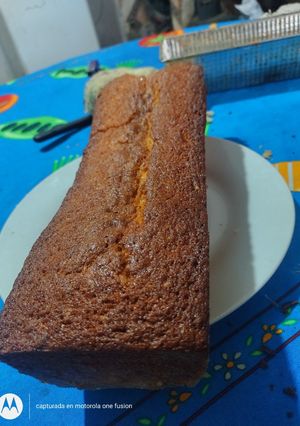 Una foto de Budín de banana
