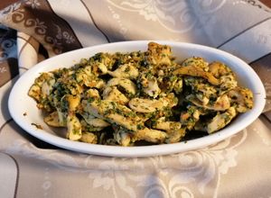 Foto di Pollo carote e rucola