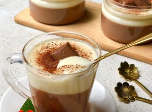 Foto resep Pudding Milo Vla Keju