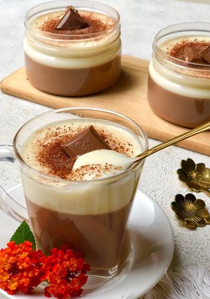 Foto resep Pudding Milo Vla Keju
