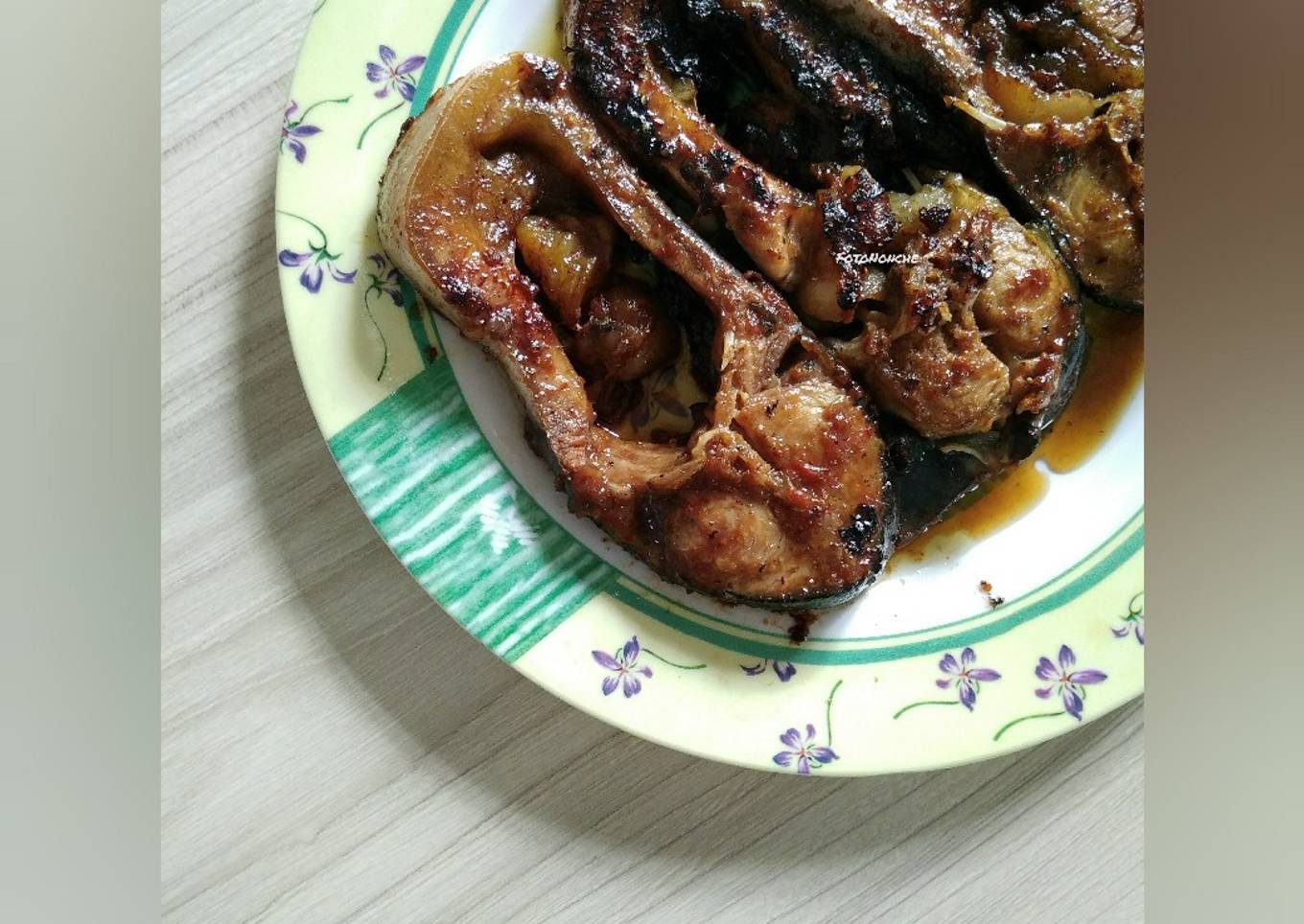 3. Patin bakar teflon