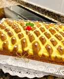 Pastel de chocolate con tarta de queso (Chocolate cake with cheesecake)