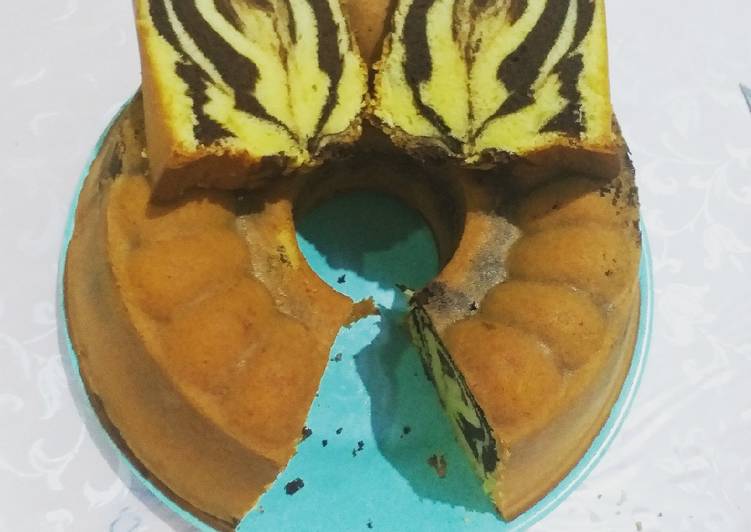 Bagaimana Membuat Bolu Macan Jadul, Enak Banget