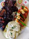 Costillas de cerdo en salsa de vino tinto